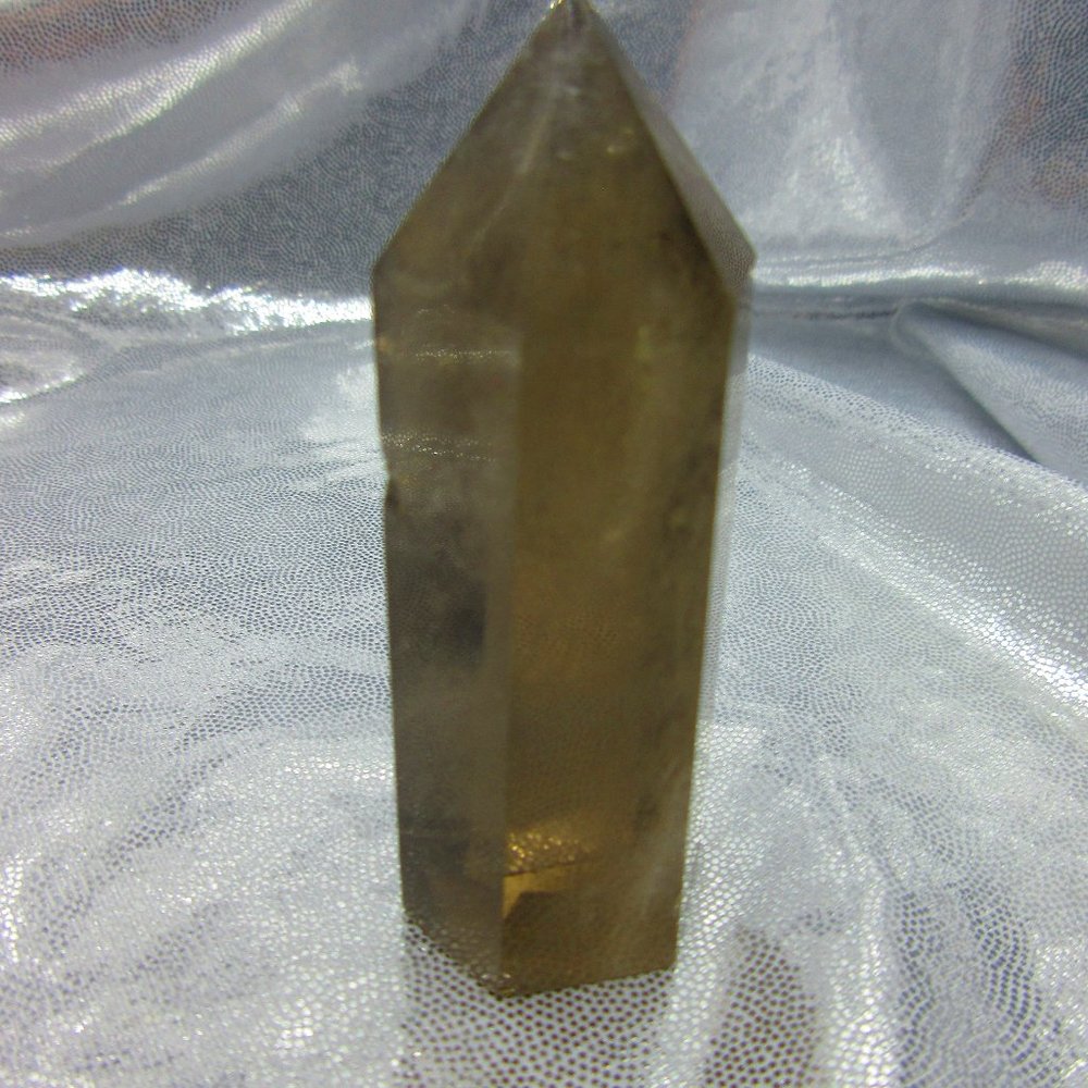 Smoky Quartz Crystal Polished Tower Generator Crystal Meditation Tool